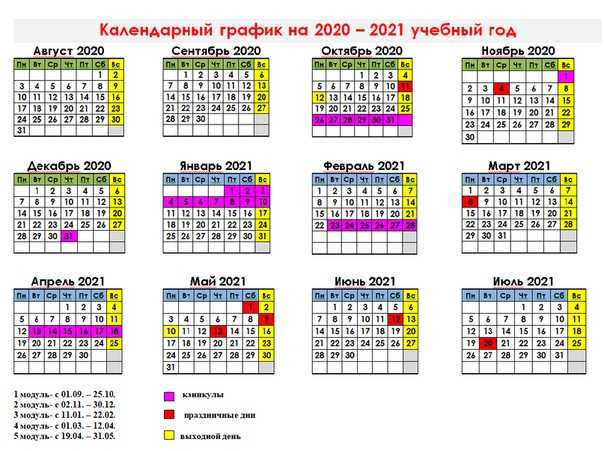 Зимние каникулы 2021-2022 для школьников: расписание