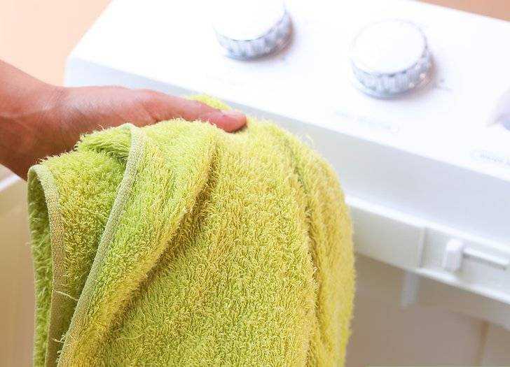 Мягкие банные и кухонные полотенца: секреты стирки