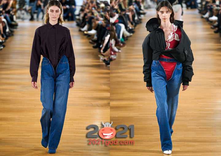 Джинсы осень-зима 2019-2020: модные тенденции с фото, новинки