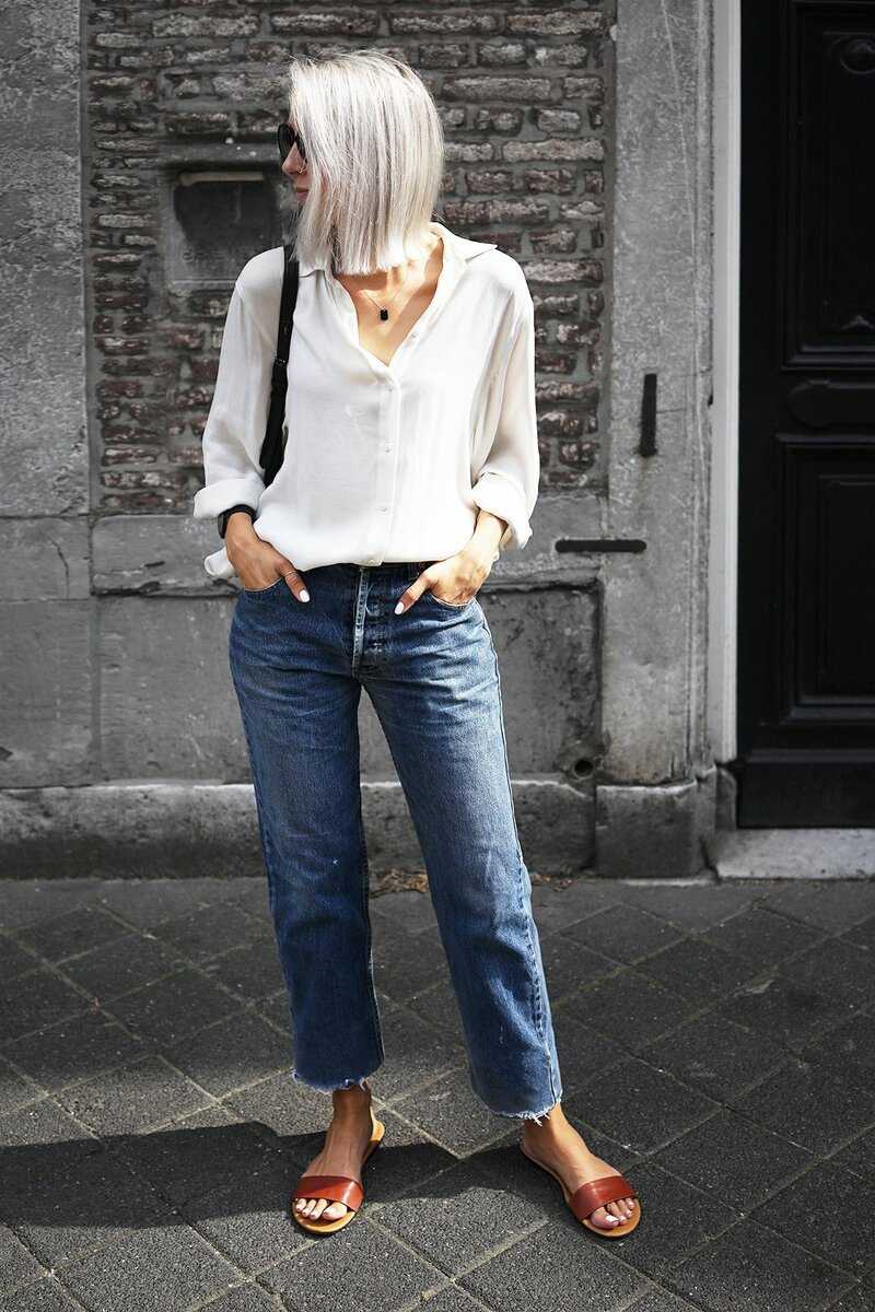 Рваные джинсы для женщин после 50 лет фото