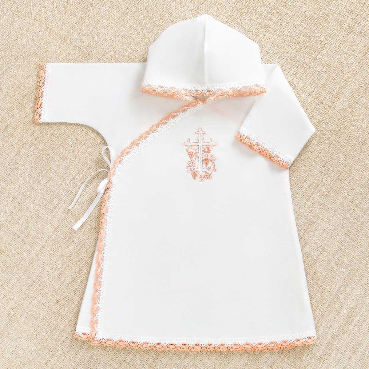 Крестильный набор для мальчика - что в него в компект: рубашка для крещения, полотенце в комплекте для крестин, чепчик, крестик, одежда