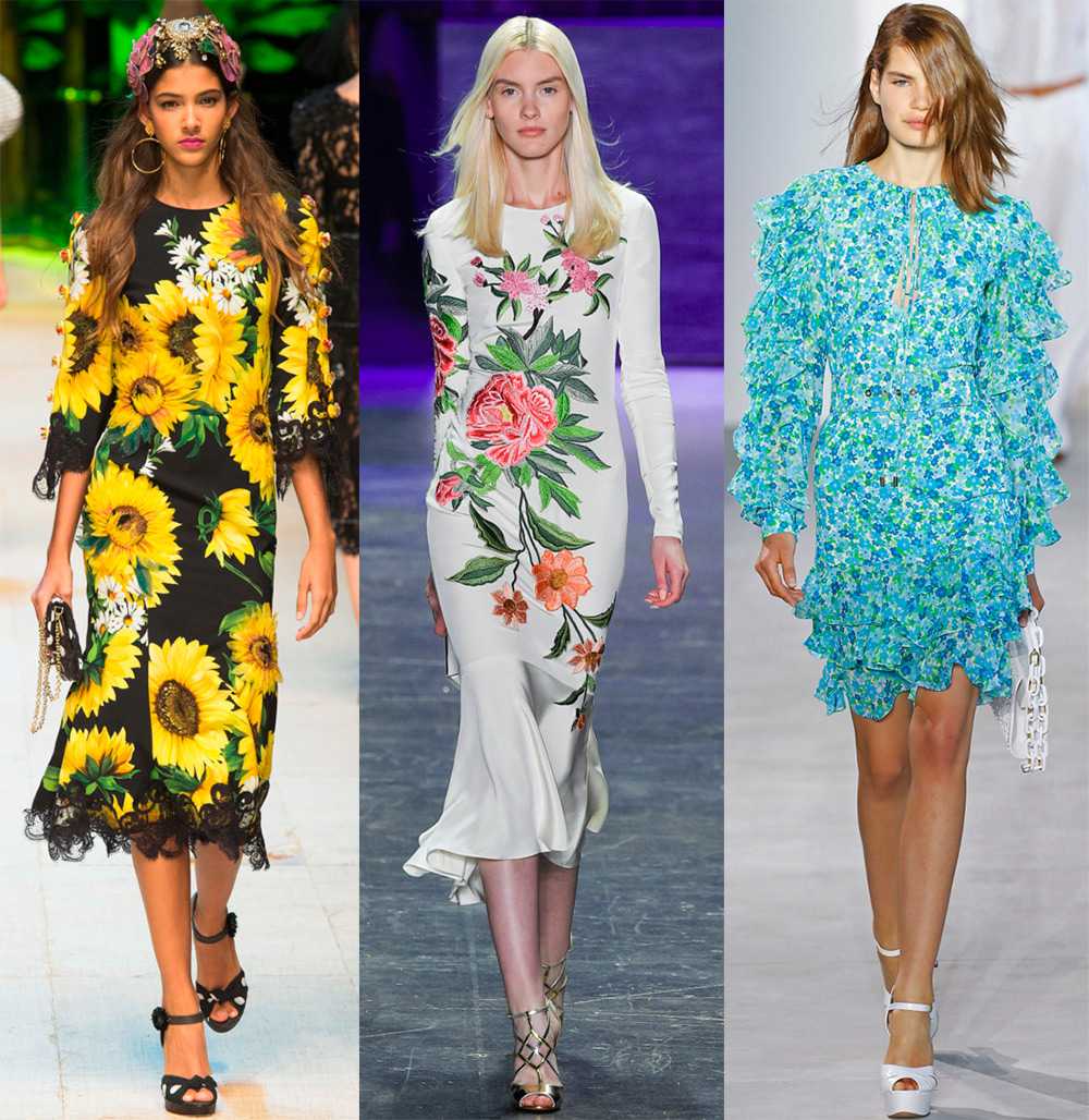 Модные тенденции платьев 2018: весна, лето, осень + 230 фото