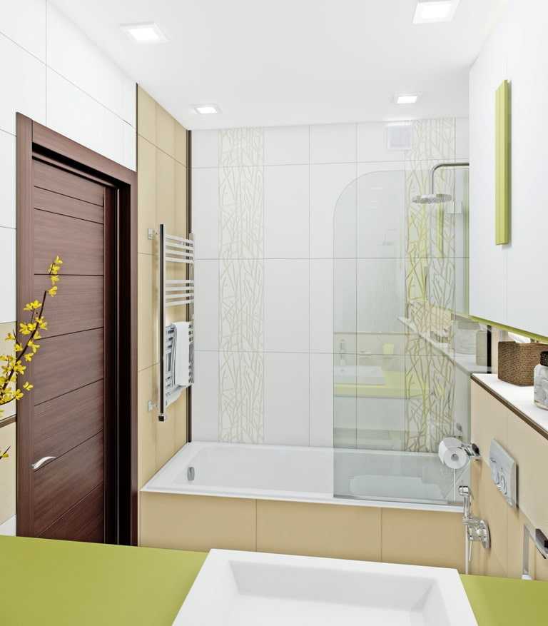 Дизайн ванной комнаты маленькой площади