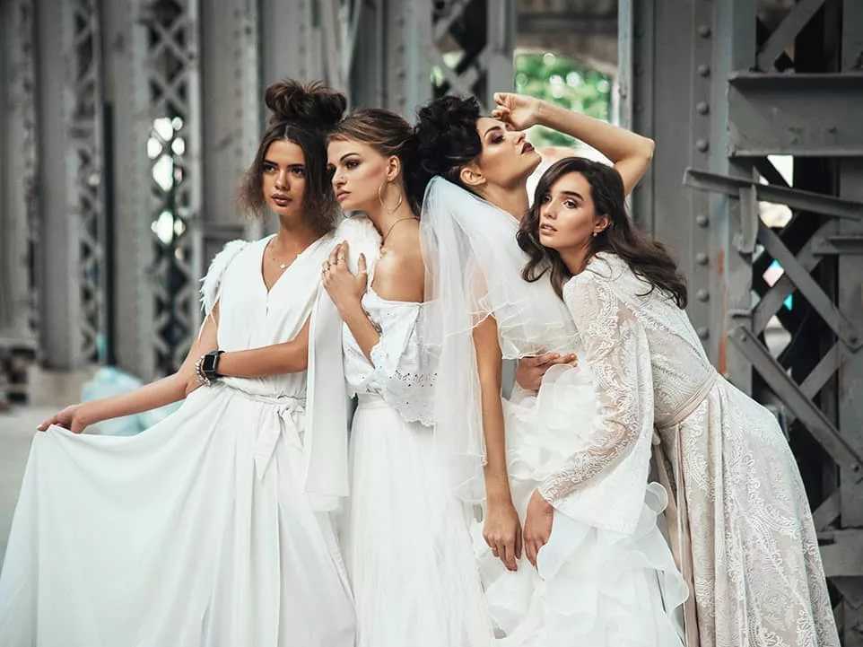 100 модных новинок: свадебные прически 2018 на все типы волос