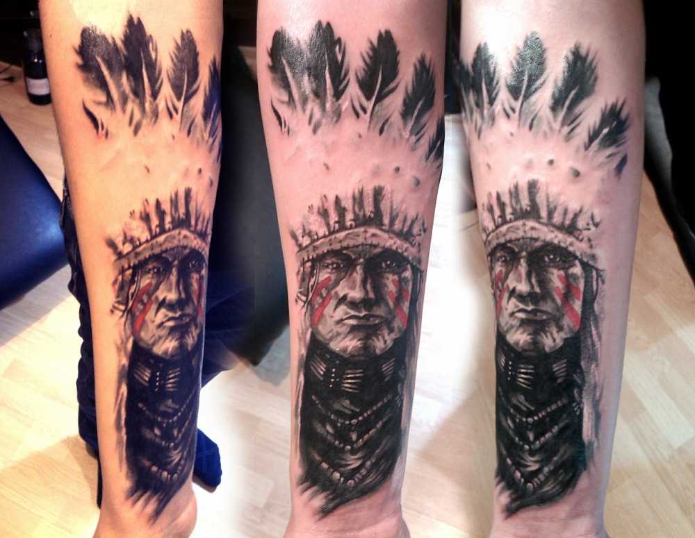 Индейские тату- популярные эскизы для мужчин и женщин » womanmirror