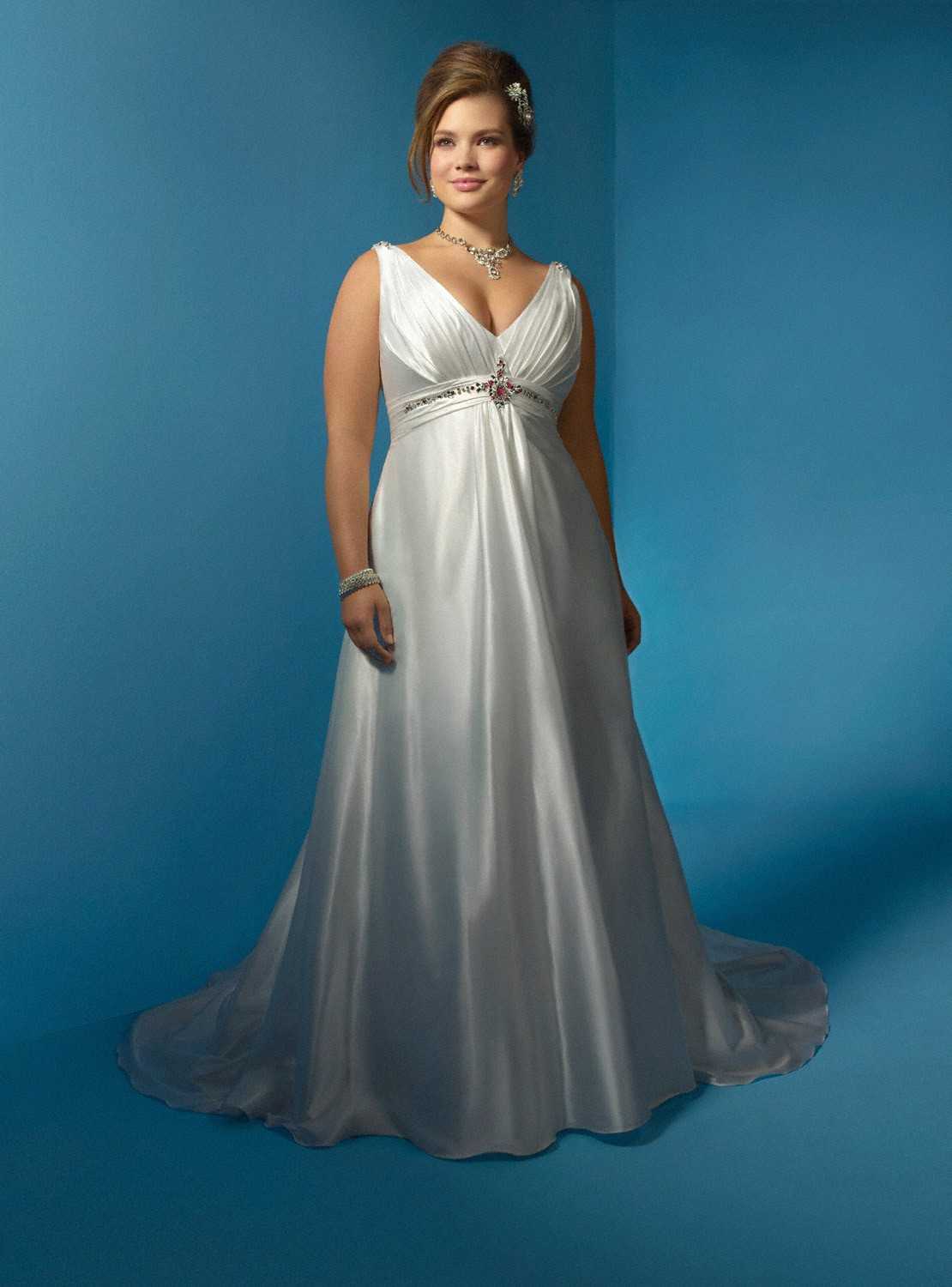 Фасоны свадебных платьев для полных? в тренде [2022] – греческий стиль, годе