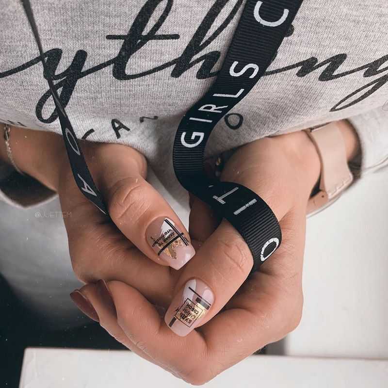 Модный дизайн ногтей 2020: более 180 фото новых идей и техник красивого маникюра | volosomanjaki.com