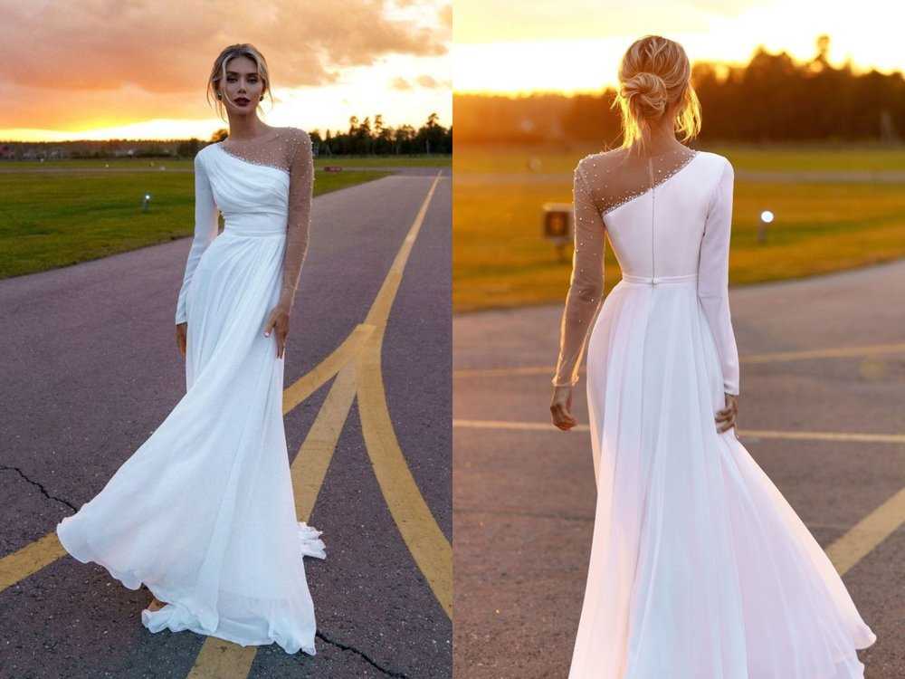 Модные тенденции свадебных платьев 2018-2019 фото