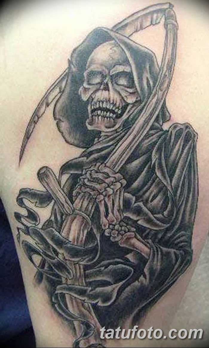 Значение татуировки смерть с косой