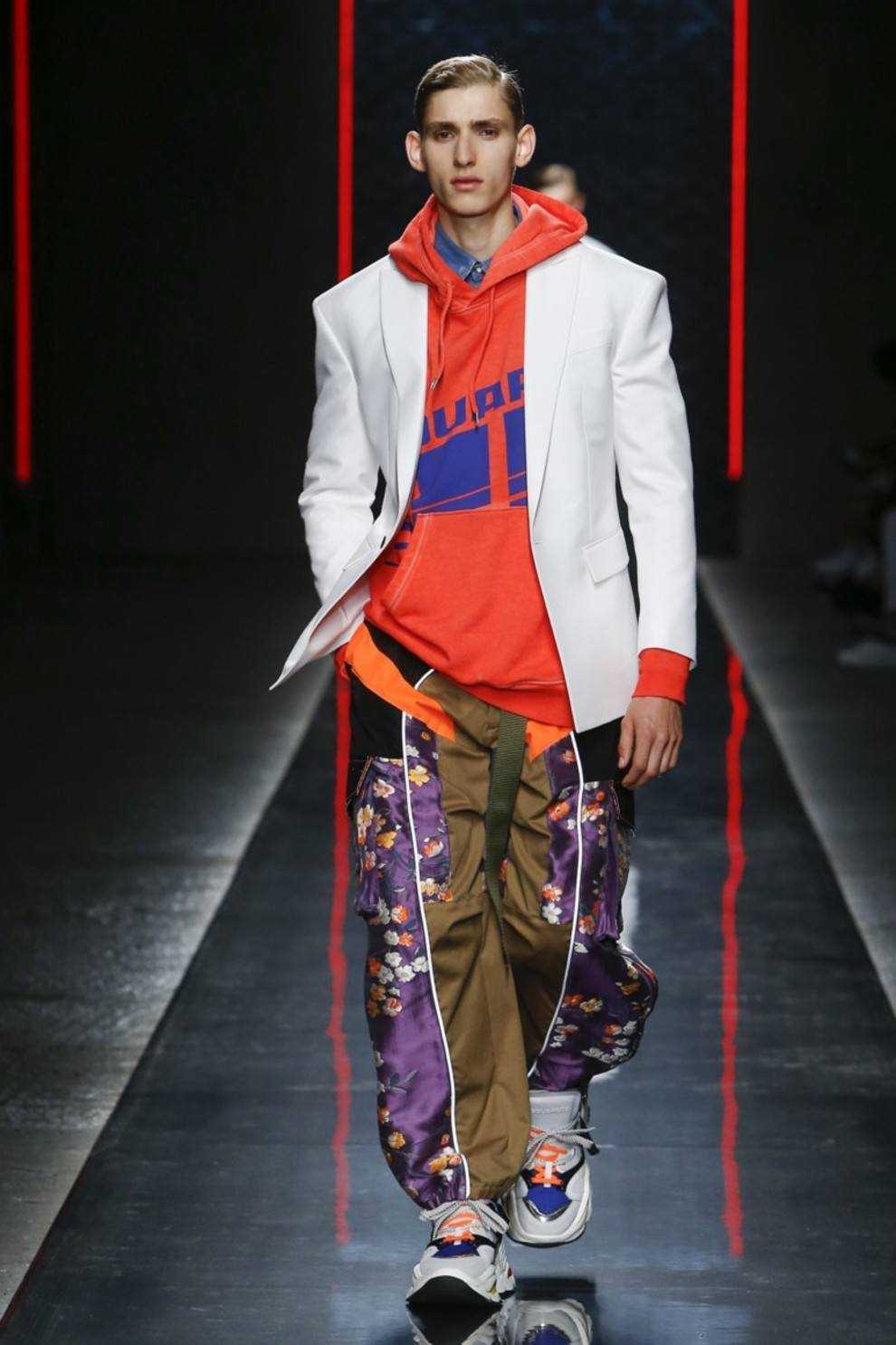 Dsquared2 Spring 2019 Menswear Milan collection - Vogue Mens.