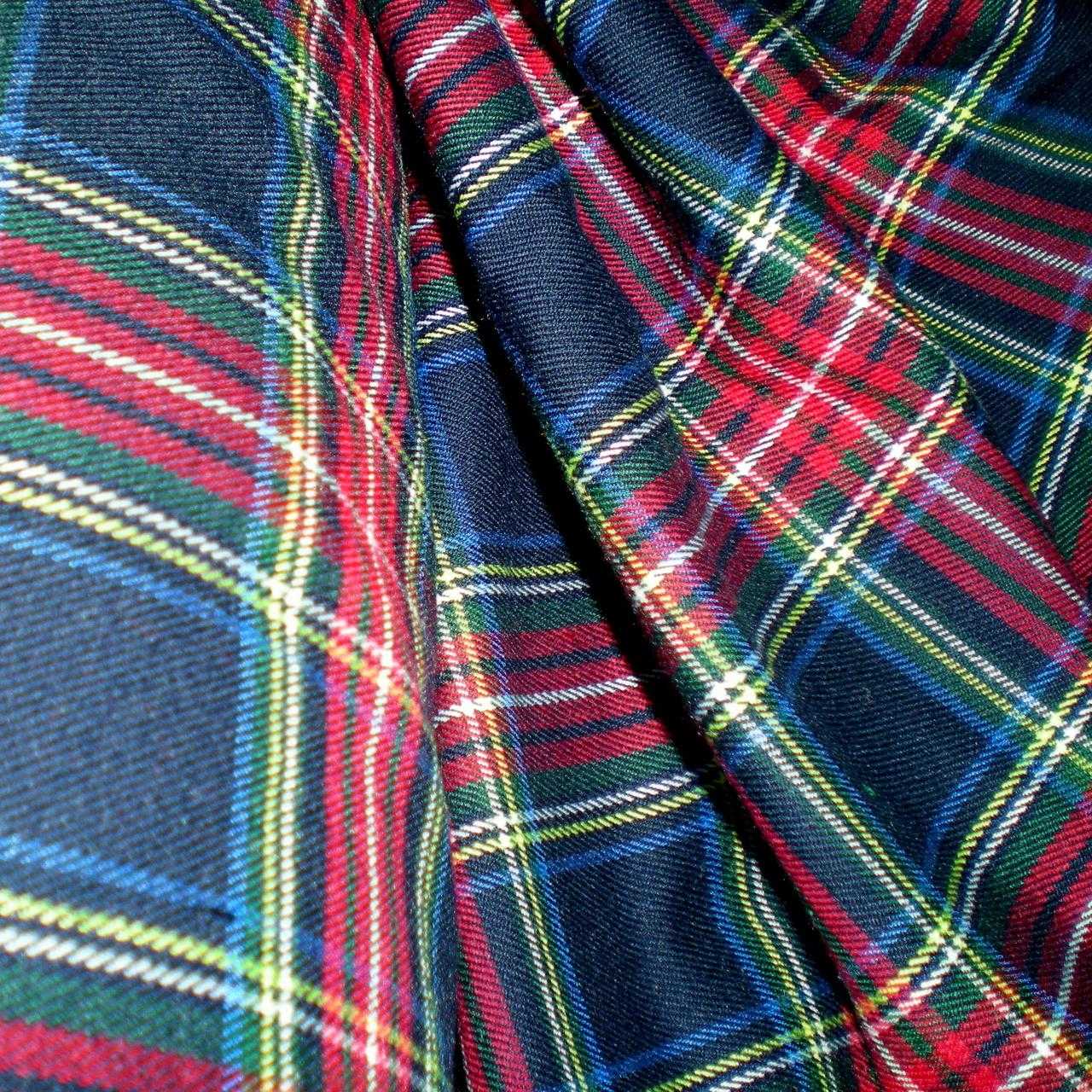 Ткань шотландка – виды и особенности материала тартан