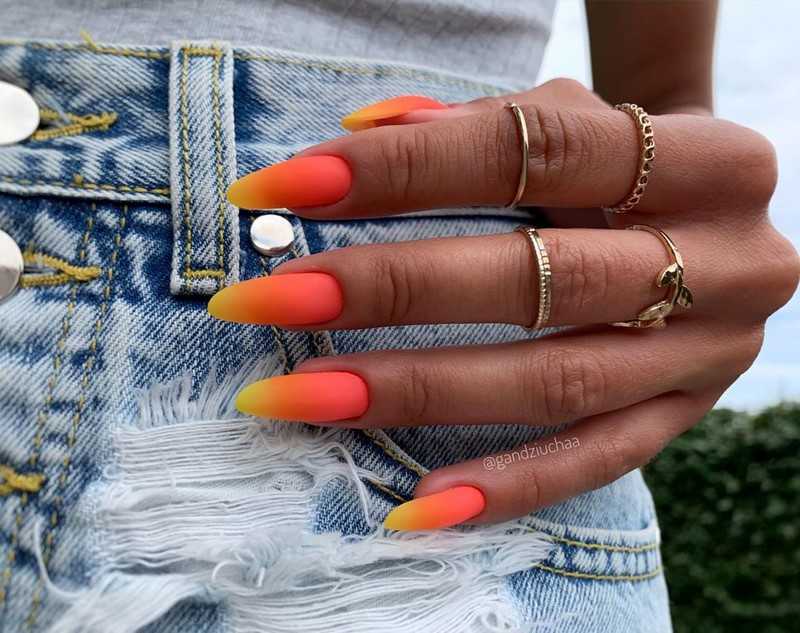 100 модных новинок: маникюр на длинные ногти - дизайн 2018 с фото