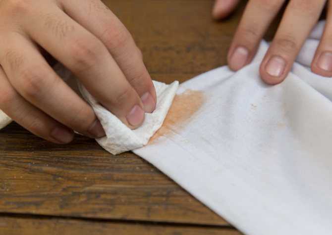 Как отстирать помидор с одежды – 10 лучших способов вывести пятна с белых и цветных тканей