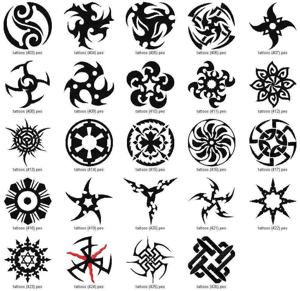 Славянские символы тату