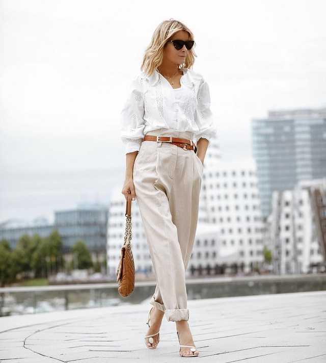 Модные женские брюки с лампасами – новинки-2019 - lifor