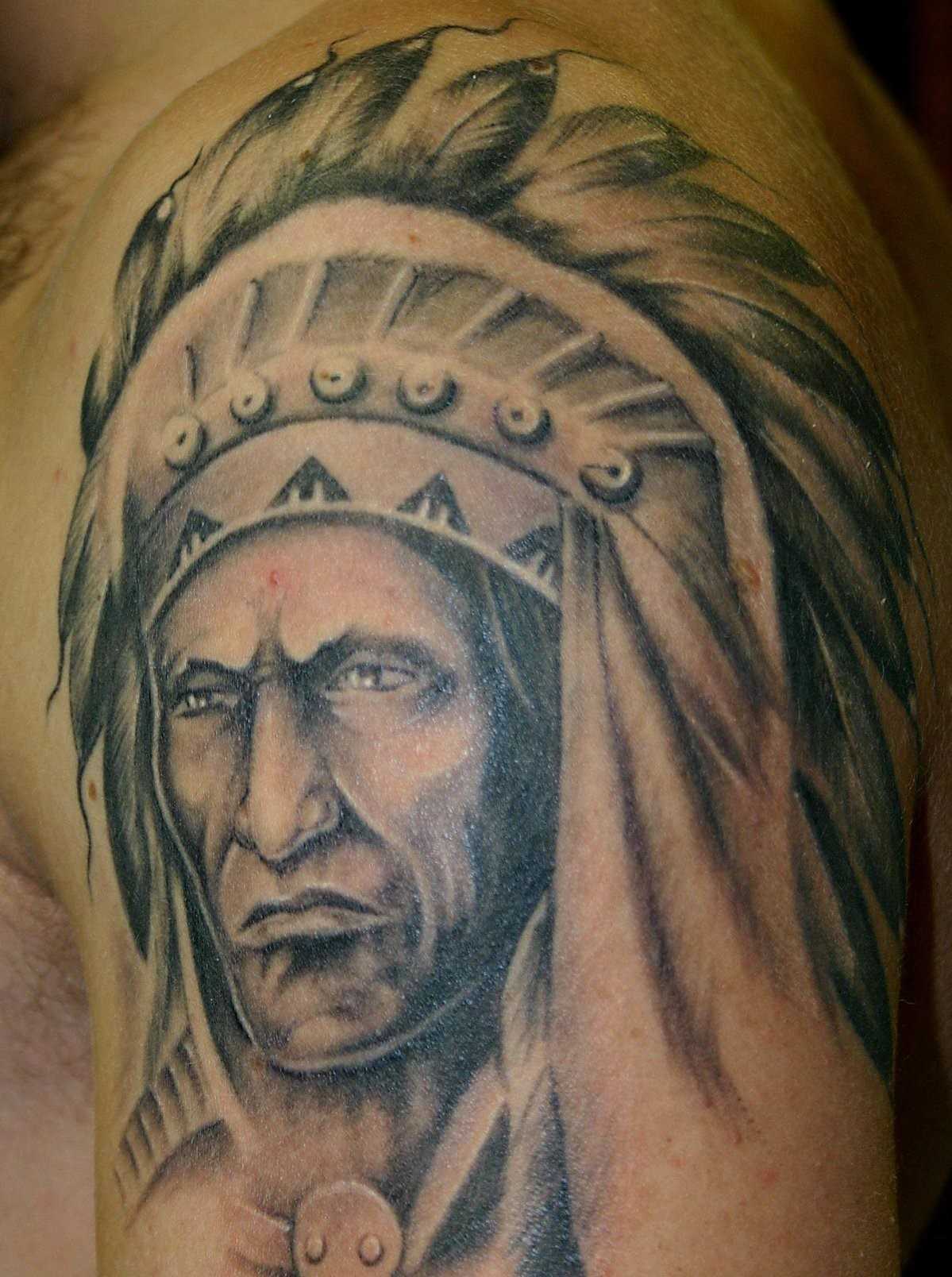 Tattoo • значение тату: индеец