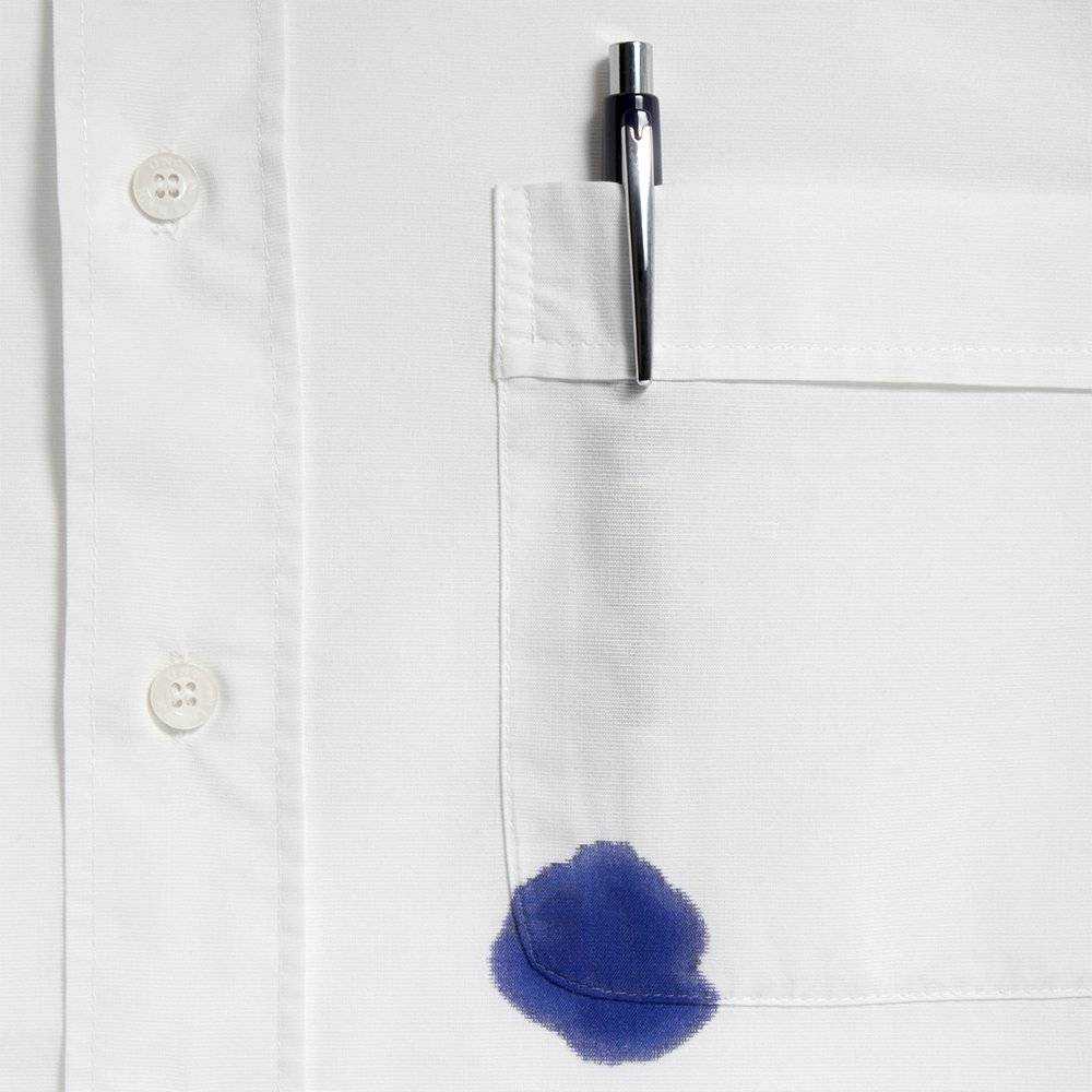 Как отстирать чернила от ручки с одежды в домашних условиях