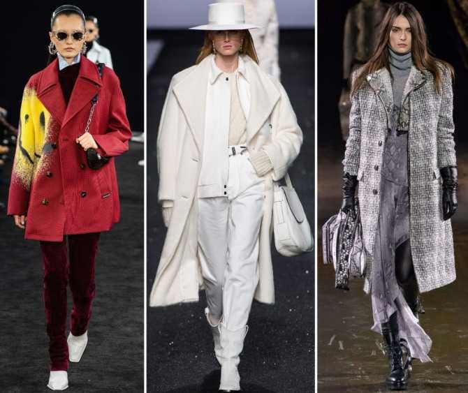 Модные тенденции 2018-2019 пальто модели новинки фото