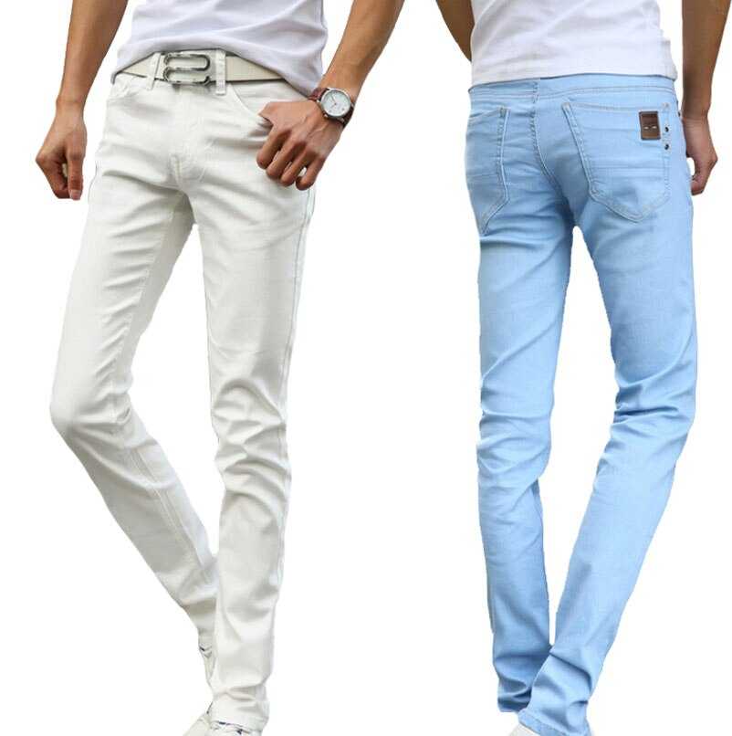 Как отличить мужское. Слим фит джинсы 2022. Белые джинсы мужские. Брюки женские от мужских. Белые узкие джинсы мужские.