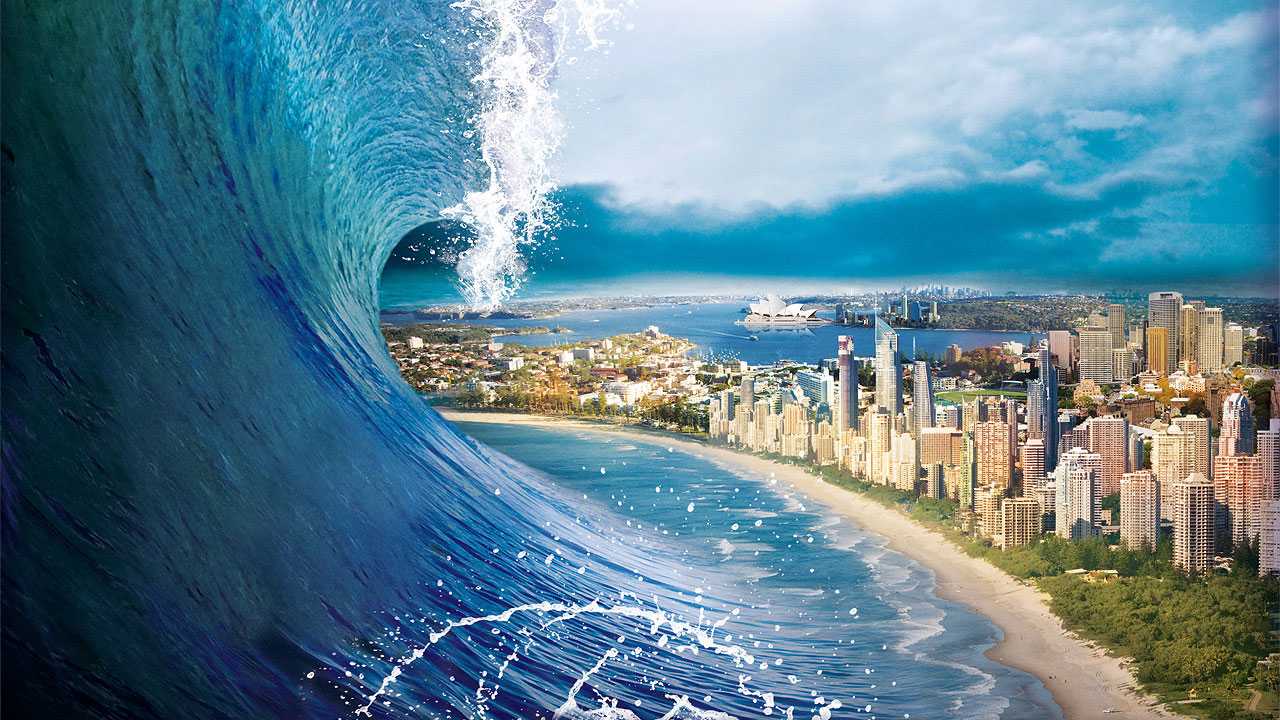Самые разрушительные цунами в истории - zefirka