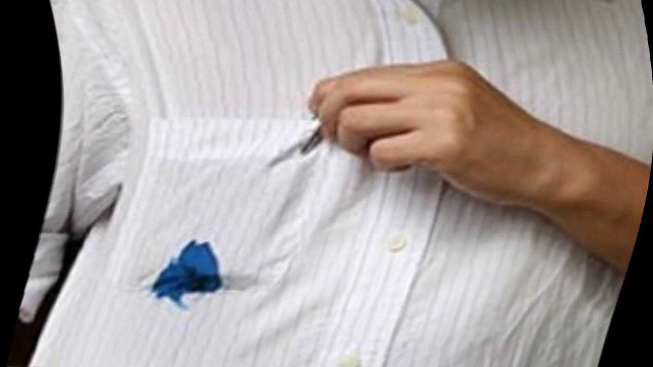 Как отстирать ручку с белой одежды: 8 лучших способов - журнал expertology