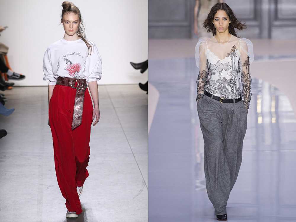 С чем носить брюки с лампасами: модные тенденции в 2021 году